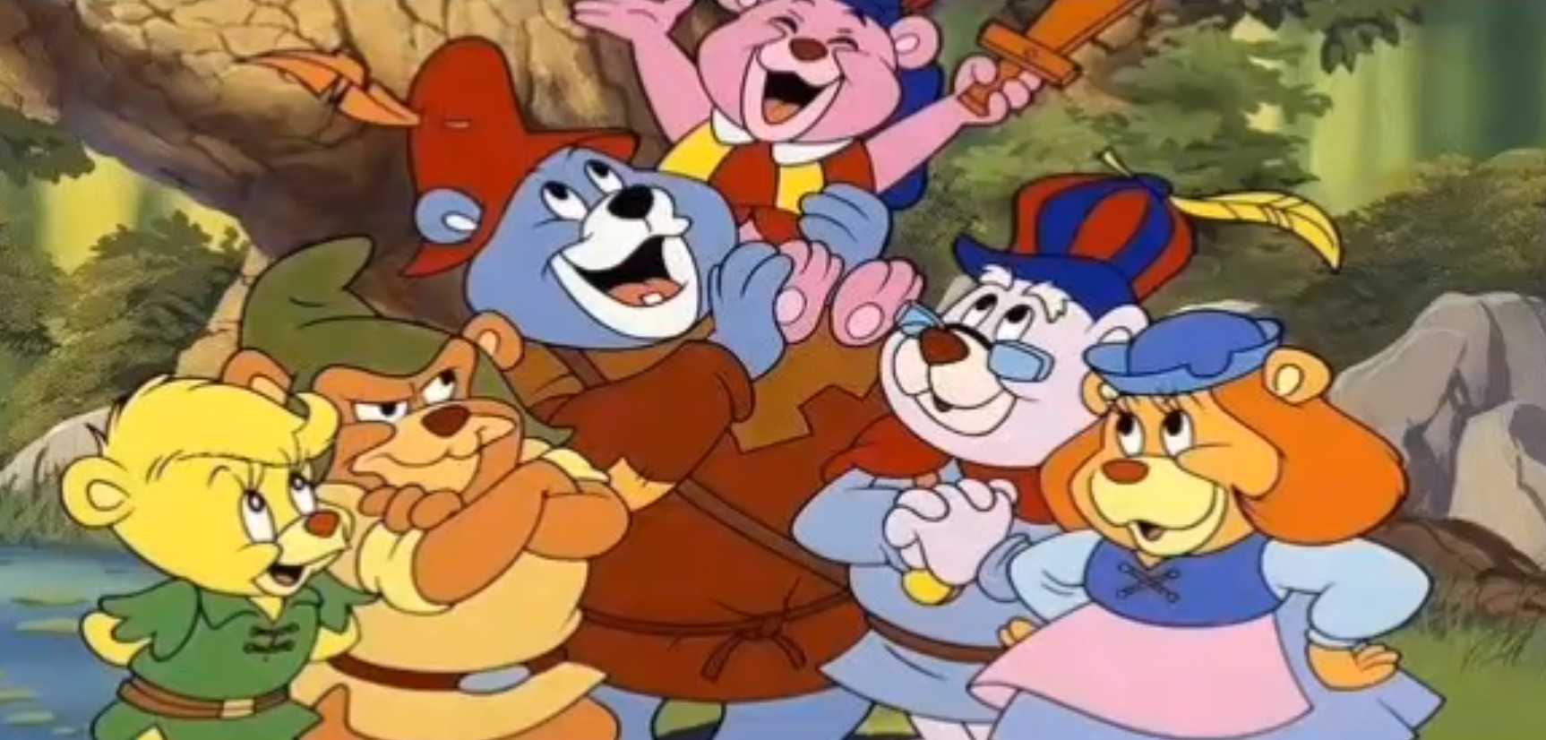 rodzina gumisiów - bajka o gumisiach
